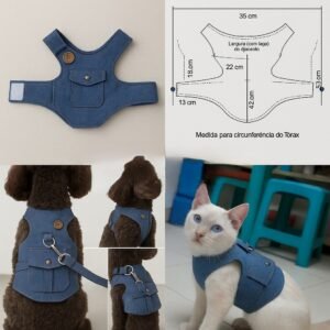 Fabric Dog and Cat Vest