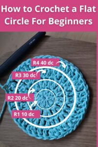 Crochet a Flat Circle Pattern