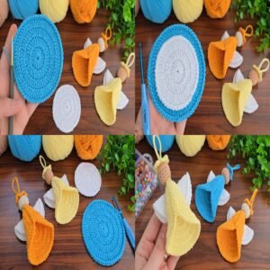 Crochet Angel Keychain Pattern