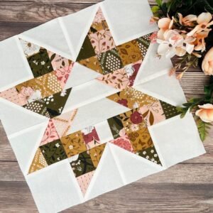 Christmas Tree Star Quilt Pattern