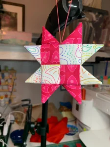 Fabric Stars Pattern