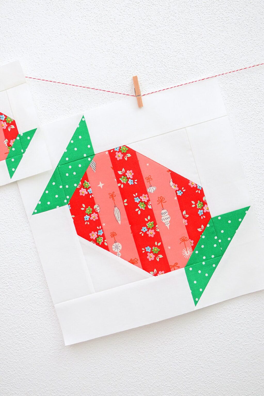 Christmas Candy Quilt Block – Pattern - Free Patterns